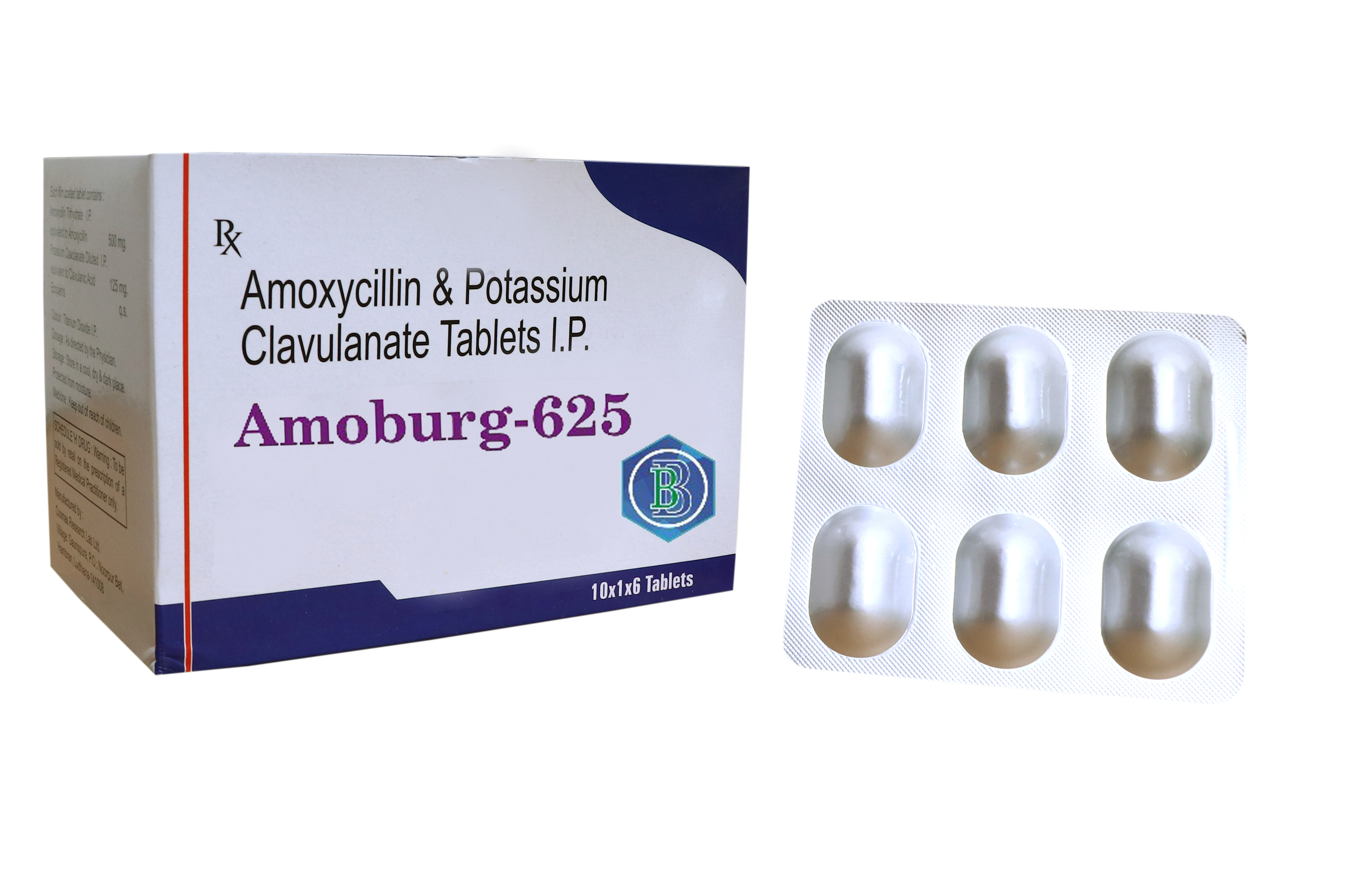 AMOBURG-625 TABLETS